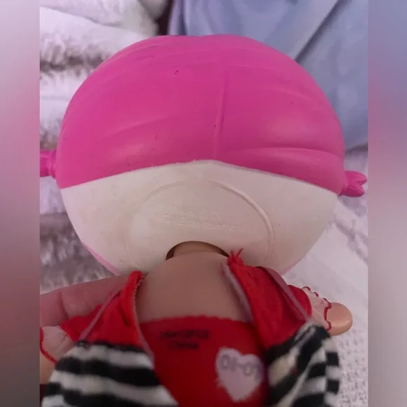 Lalaloopsy Littles Sister Sherri Charades (mime)Doll. Pink, Black& White. No Dog - Picture 5 of 10